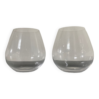 Set of 2 crystalline wine glasses, "Riedel"