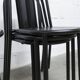 Set of 6 "202" model chairs by Robert Mallet Stevens 1980
