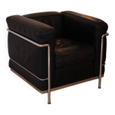 Fauteuil "LC2" par Lecorbusier, Charlotte Perriand pour Cassina