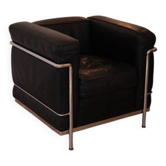 Fauteuil "LC2" par Lecorbusier, Charlotte Perriand pour Cassina