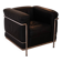 Fauteuil "LC2" par Lecorbusier, Charlotte Perriand pour Cassina