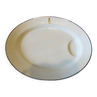 Très joli plat en porcelaine de Limoges de chez Haviland en bon état