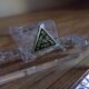 Knife holders made of chiseled crystal