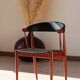 Set of 4 Johannes Andersen Scandinavian teak armchairs, 1960s