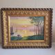 19th-century painting signed Lany. 46 x 37 cm.