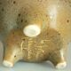Tripod pitcher in glazed ceramic, signed Périgord pottery, 1950s/1960s