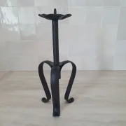 Large metal candlestick