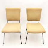 Paire de chaises mod. Du 24 design Gastone Rinaldi pour Rima 1956