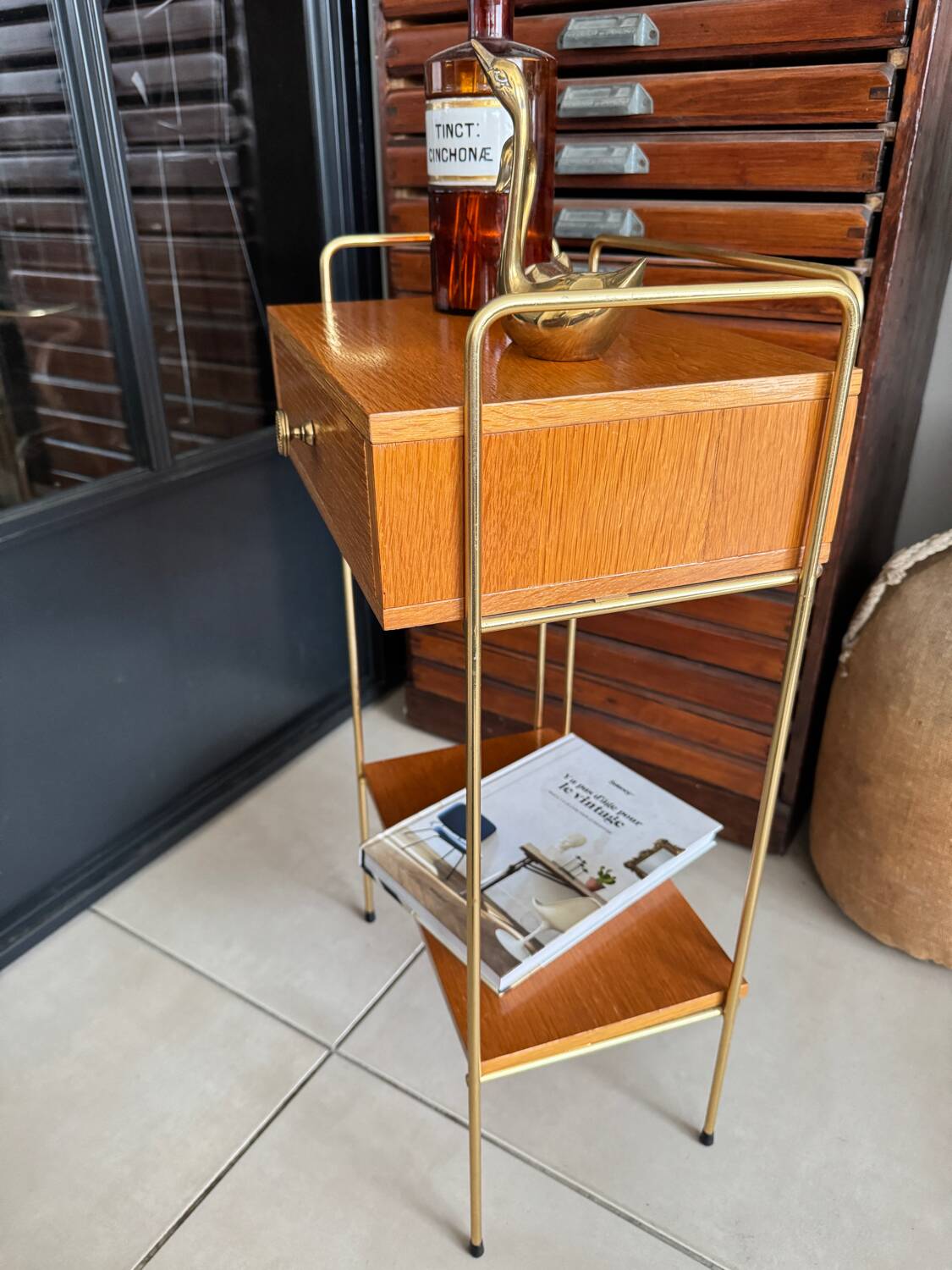 Vintage sofa or bedside table