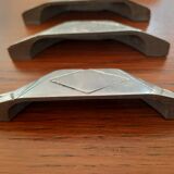 Set of 3 art deco handles