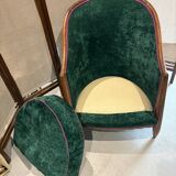 Barrel chair completely refurbished