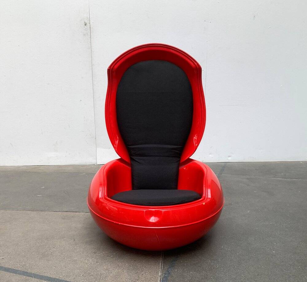 Space Age garden egg chair mid-century Senftenberg Egg by Peter Ghyczy, 1960s