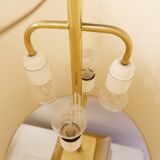Pair Of Brass XL Table Lamps or Floor lamps, Circa 1970
