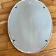 Vintage white ceramic mirror