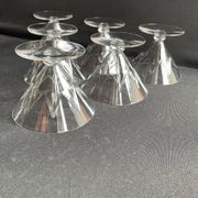 6 Champagne glasses – Saint Louis Bossuet service size 10406
