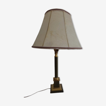 Column foot lamp