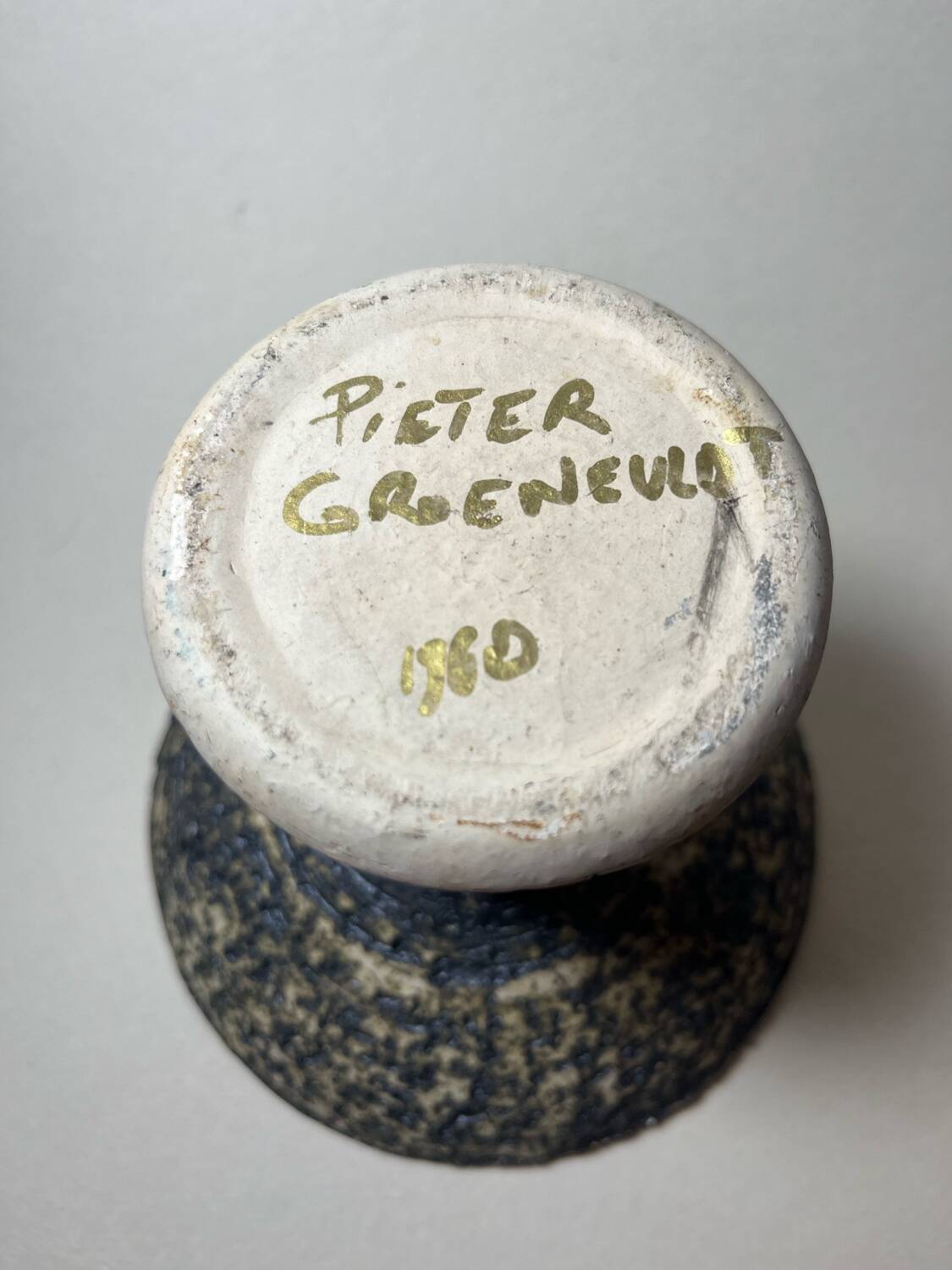 Ceramic candle holder