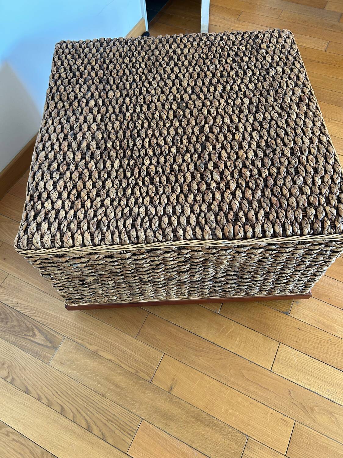 Rattan chest