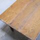 Table à manger de ferme vintage en bois