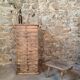 Antique loom furniture watchmaker's layette