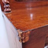 Small English mahogany buffet - 1920s