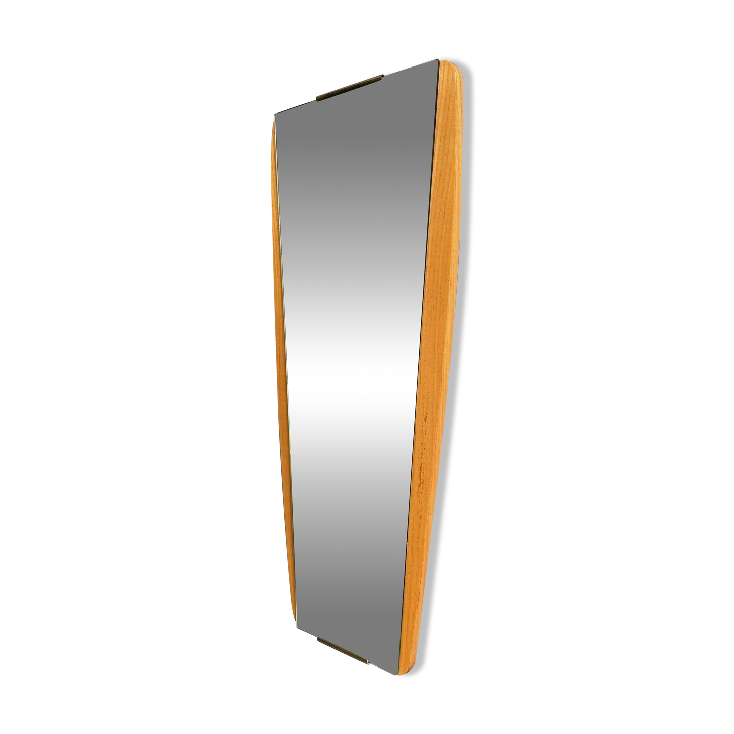 Miroir en bois, années 1960