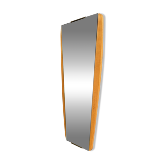 wood mirror 1960s