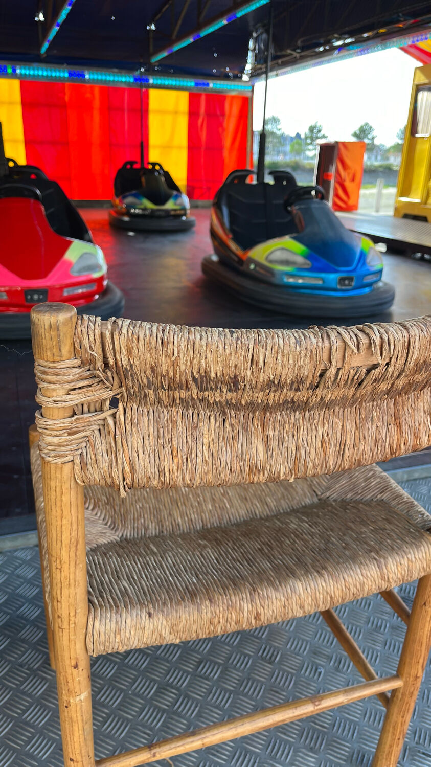 4 chaises modèle « Dordogne » édition Robert Sentou
