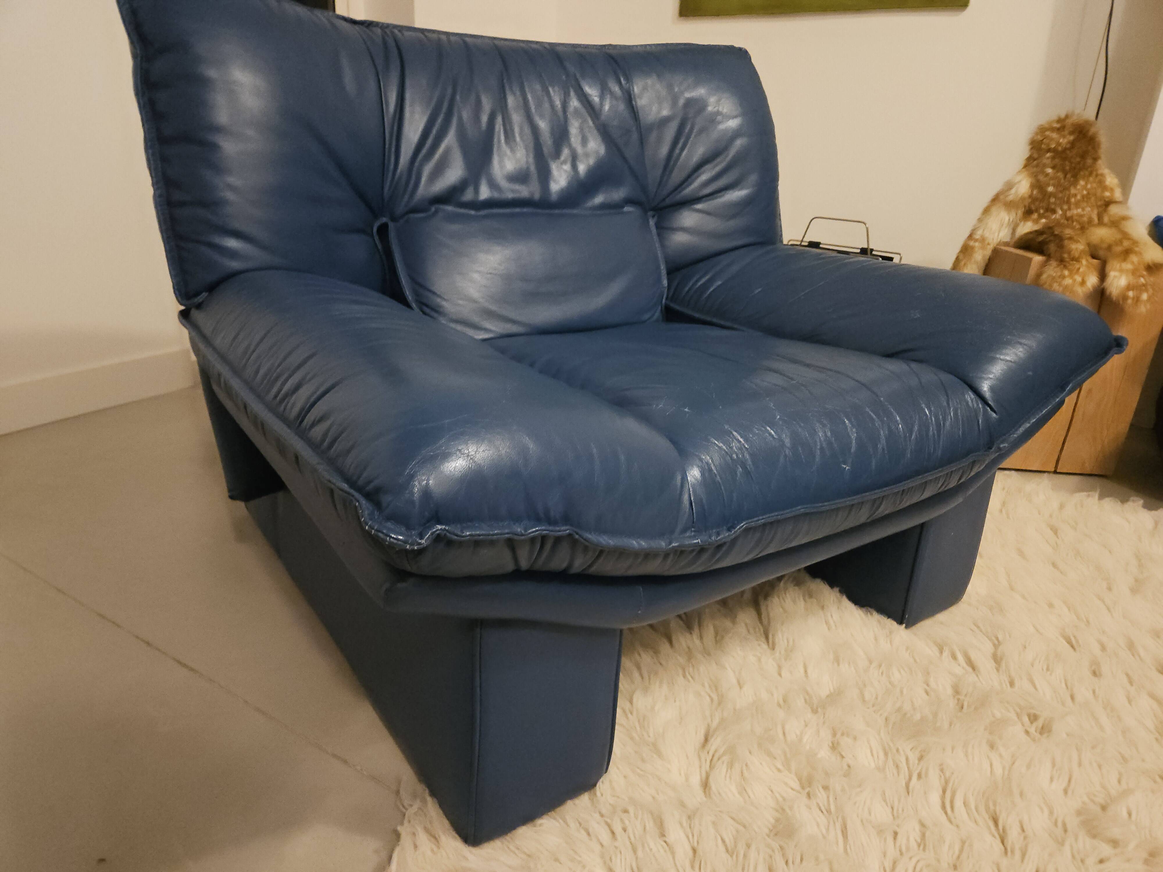 Paire de fauteuils, Nicoletti Salotti, 1980, Italie