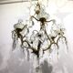 Cage Chandelier 6 Lights Bronze And Crystal