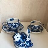 Set of cups and sugar bowl