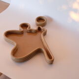 Centerpiece Shell I camel- Sophie Parachey