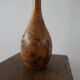 Mid-Century English Burr Wood Table Lamp