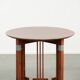 Table d'appoint/café ronde au design Art Déco