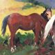 Wild Horses Painting