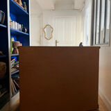 Vintage woven rattan chest of drawers