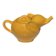 Théière éléphant vintage jaune