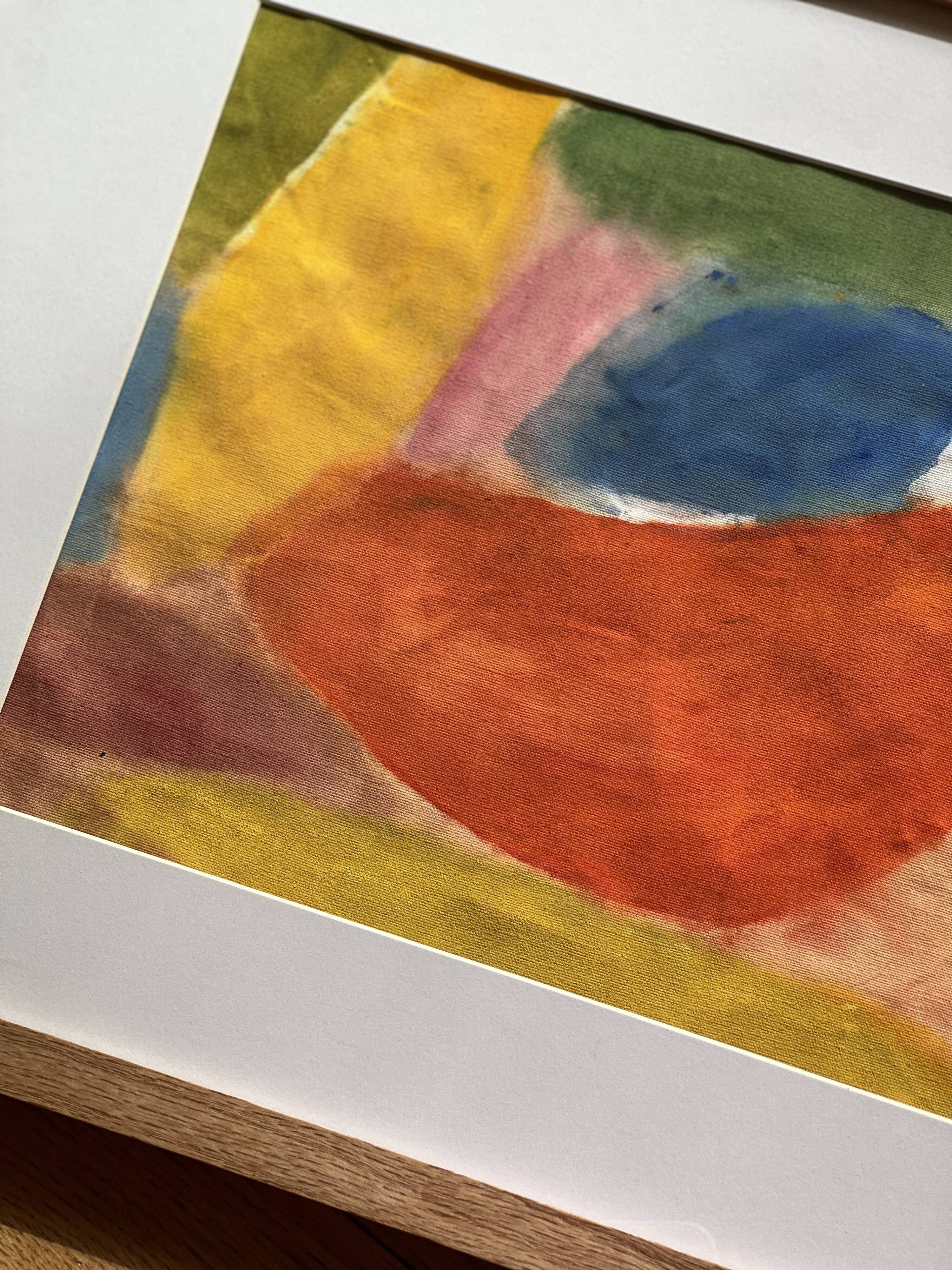 Peinture encadrée originale