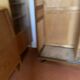 Vintage Parisian wardrobe with sliding doors