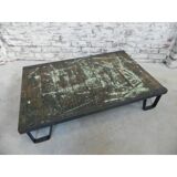 Industrial coffee table