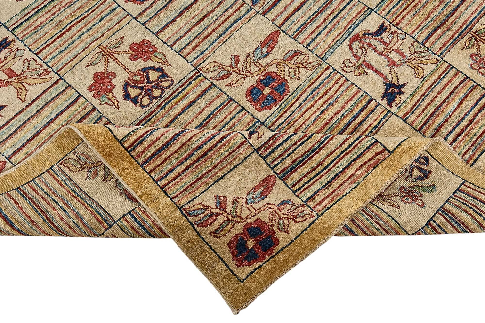 Turkish Handknotted Wool Oushak Rug 267 cm x 353 cm