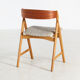 Chaise en chêne modèle 71 par Henning Kjærnulf pour Boltings Stolefabrik