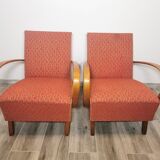 Armchairs by Jindřich Halabala