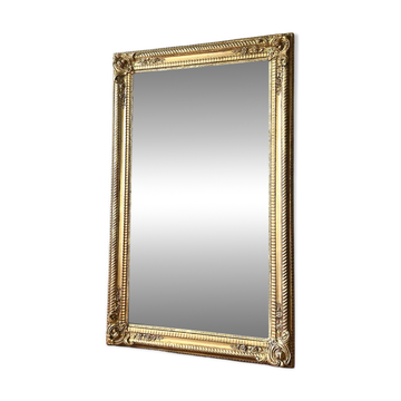Miroir ancien doré époque début XIXème
