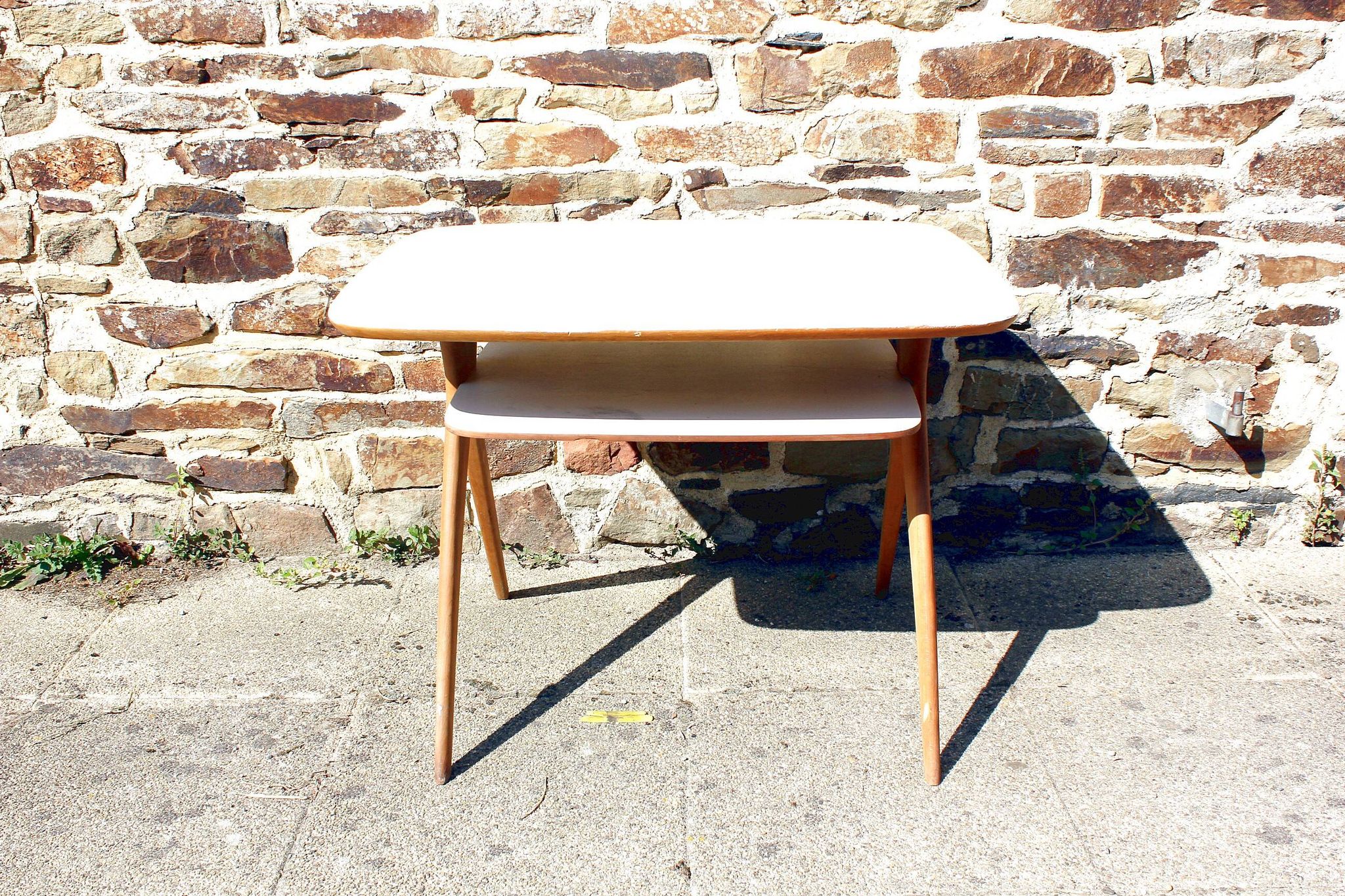 Scandinavian coffee table from the 50s/60s vintage.