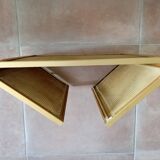 Gold metal fire screen