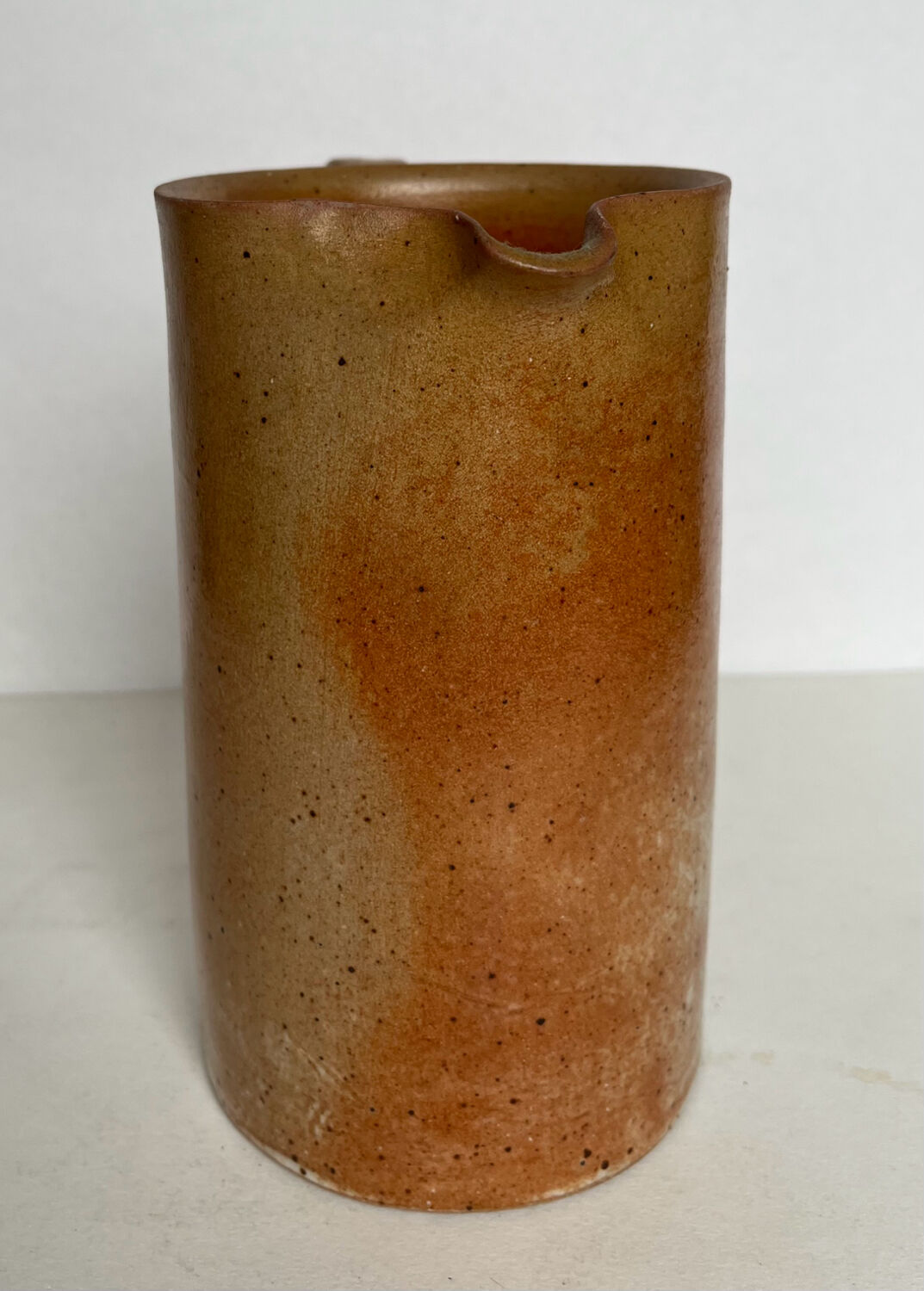 Stoneware pitcher