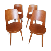 Lot de 4 chaises baumann - modèle mondor