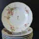 6 deep plates in Limoges porcelain in very good condition.