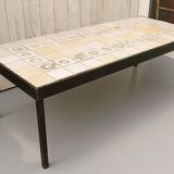 Roger Capron coffee table with suns